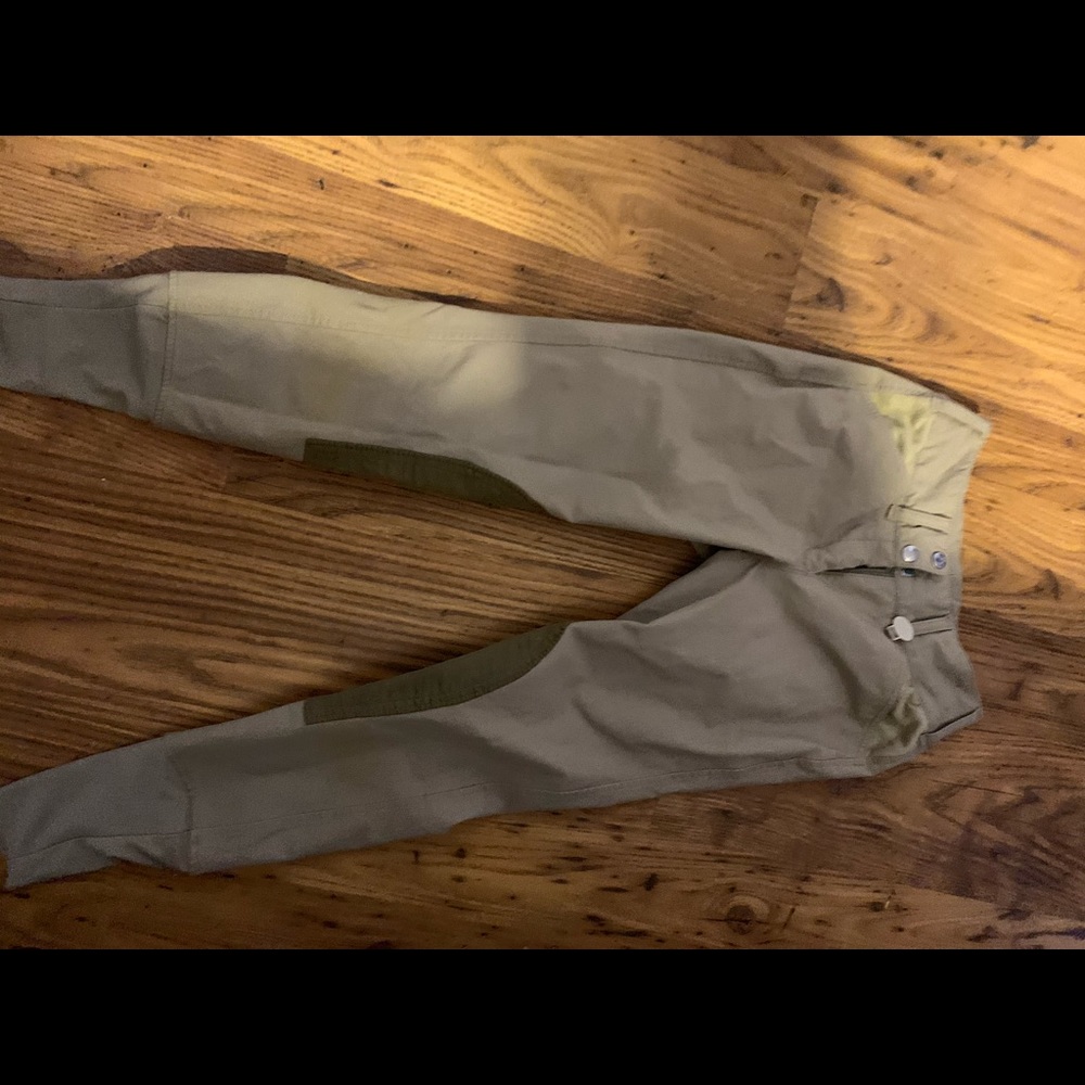 Equine couture breeches